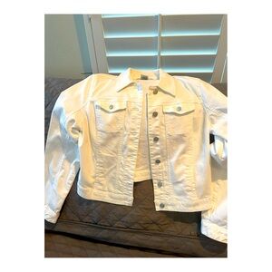 White Denim Jacket